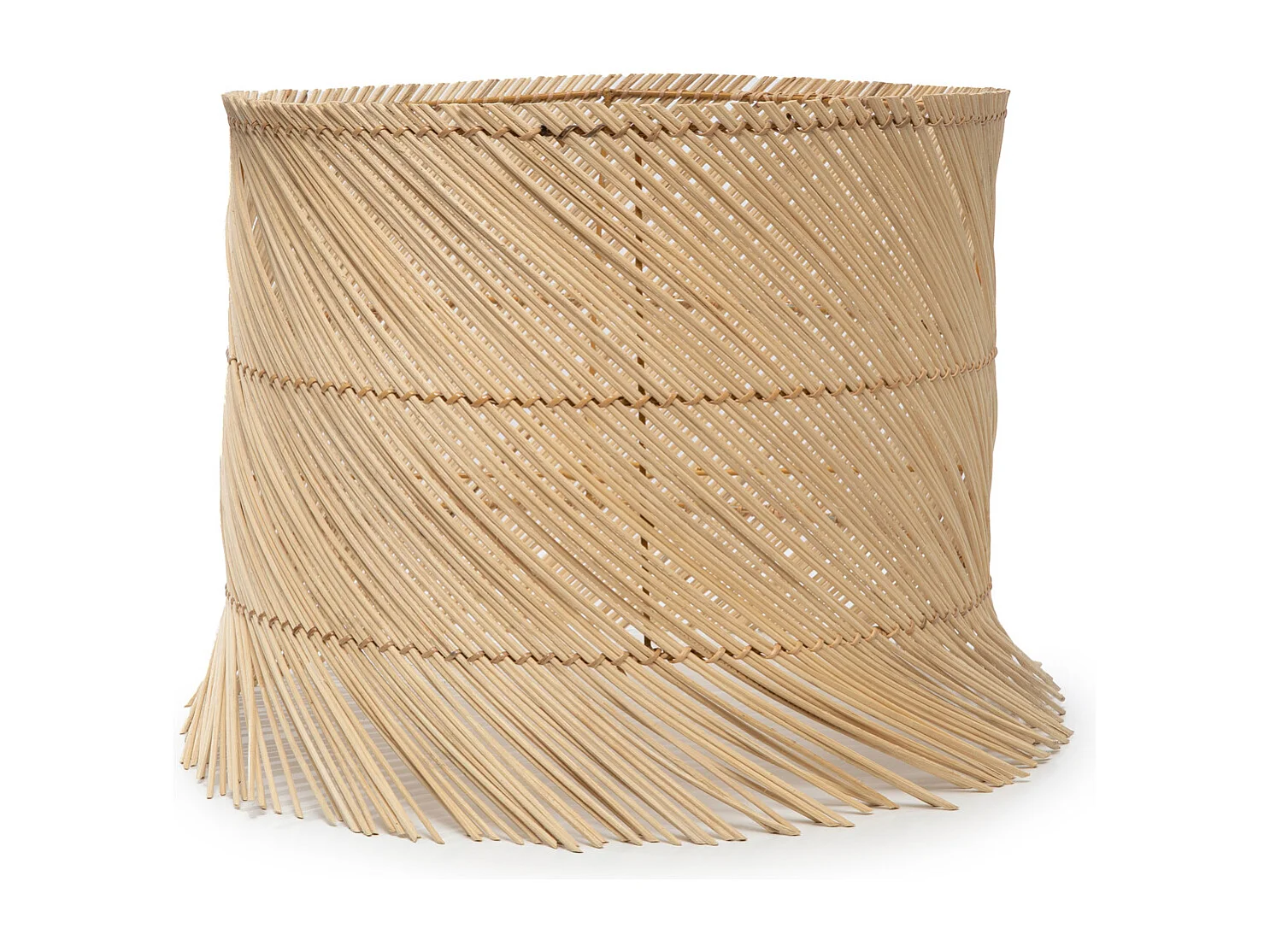 Abat-jour de table en rotin – Naturel