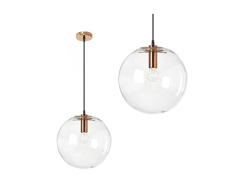 Lampe Suspendue Toolight APP041-1CP LASSI Rose Gold