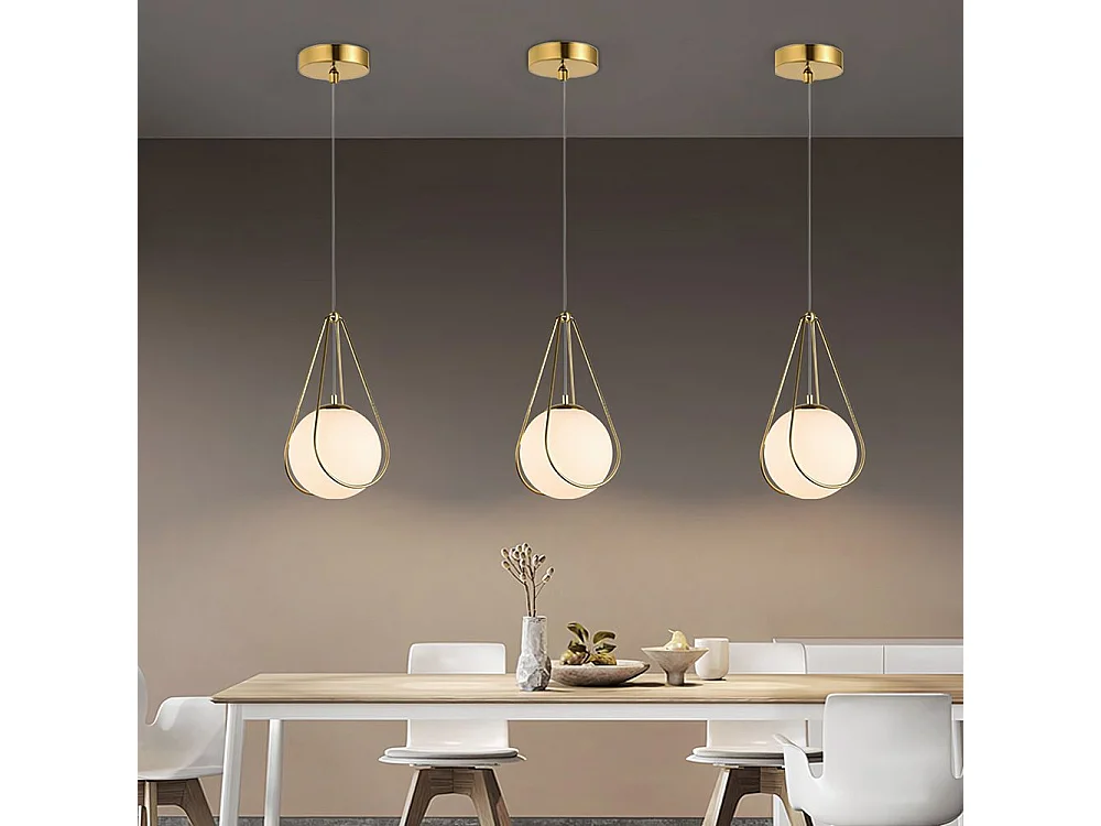 Candeeiro Suspenso Toolight APP1793-1CP White