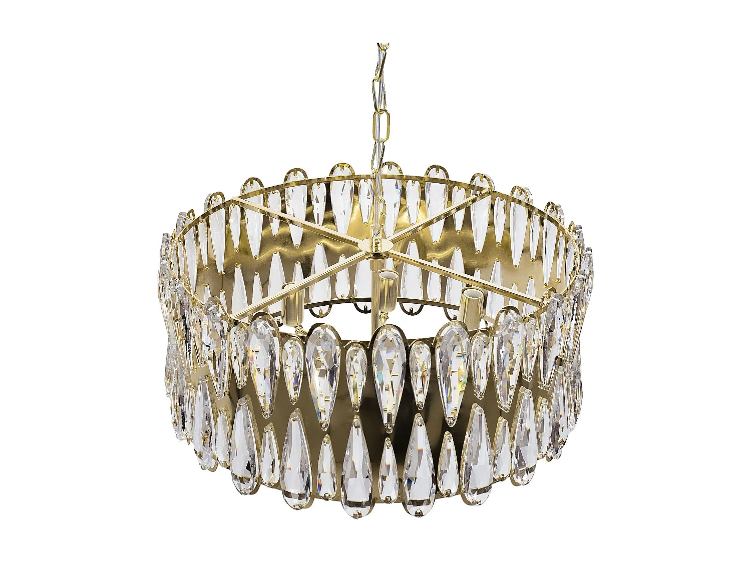 Toolight APP1718-CP hængelampe guld 50X50X60CM