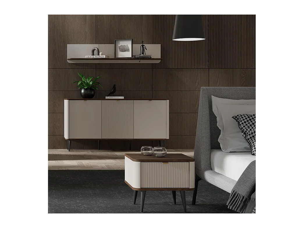 WANDREGAL Marly Kaschmir / Graustein 150 / 22 / 30 cm