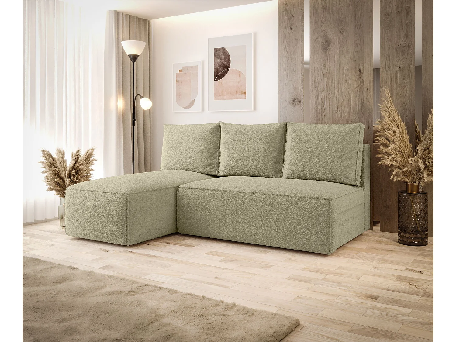 ECKSOFA mit Schlaffunktion SAVIO MINI Quelle 06 Links L-Form Sofa mit Stauraum Bettkasten Wohnzimmersofa Couch Sofa Bettsofa Bettkasten Bettcouch
