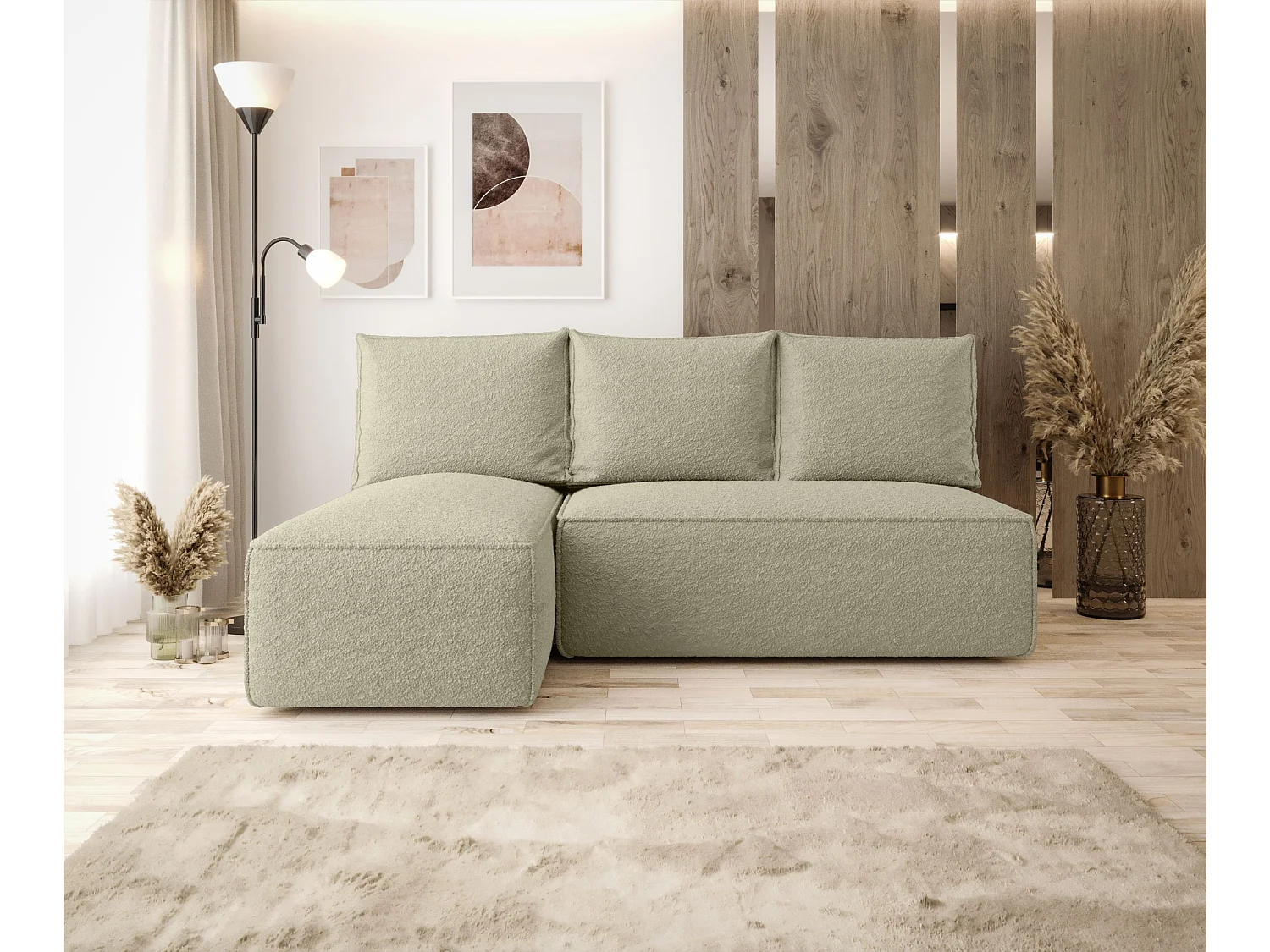 ECKSOFA mit Schlaffunktion SAVIO MINI Quelle 06 Links L-Form Sofa mit Stauraum Bettkasten Wohnzimmersofa Couch Sofa Bettsofa Bettkasten Bettcouch
