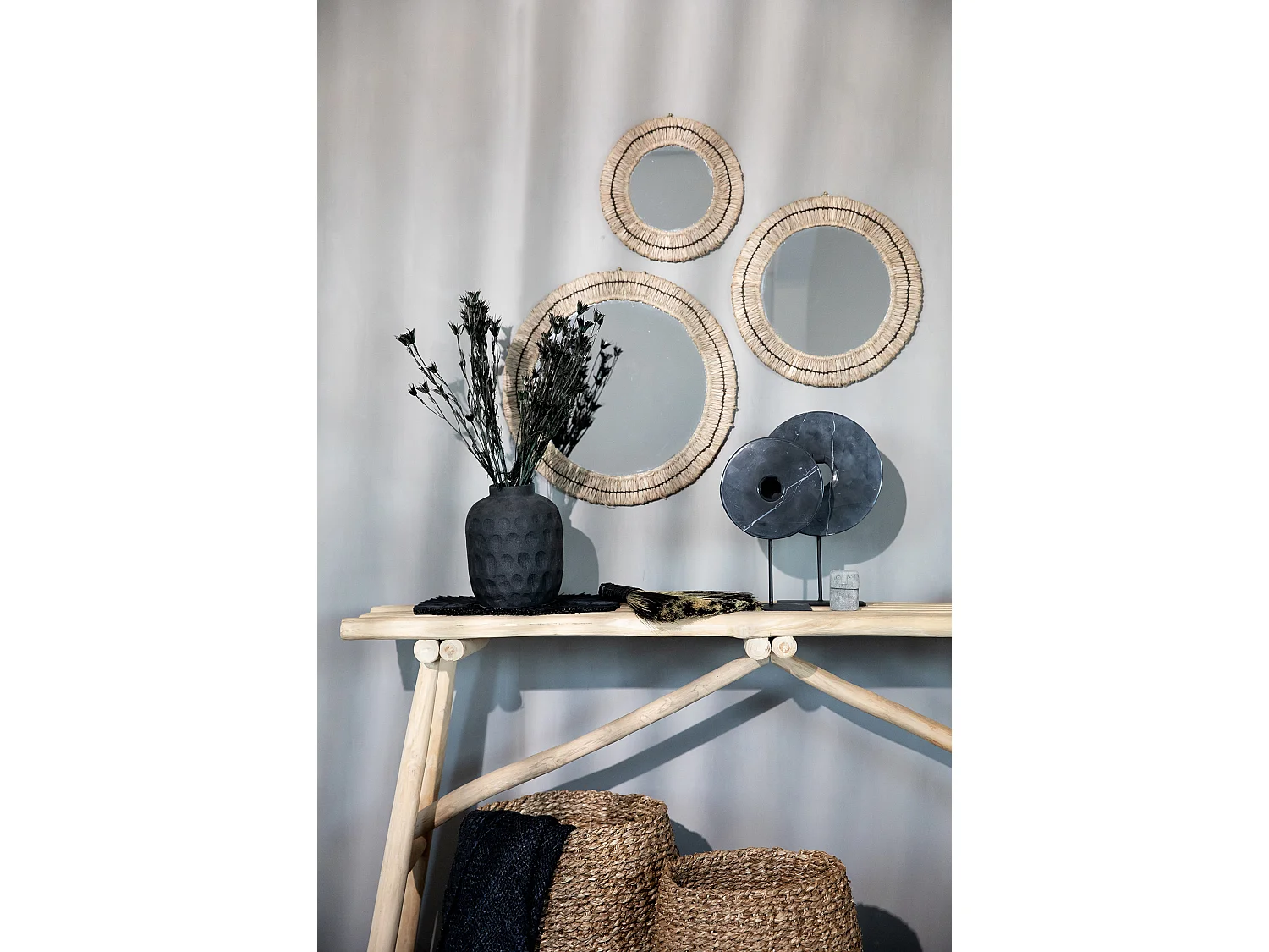 Der Gajih Spiegel - Natur-Schwarz - S