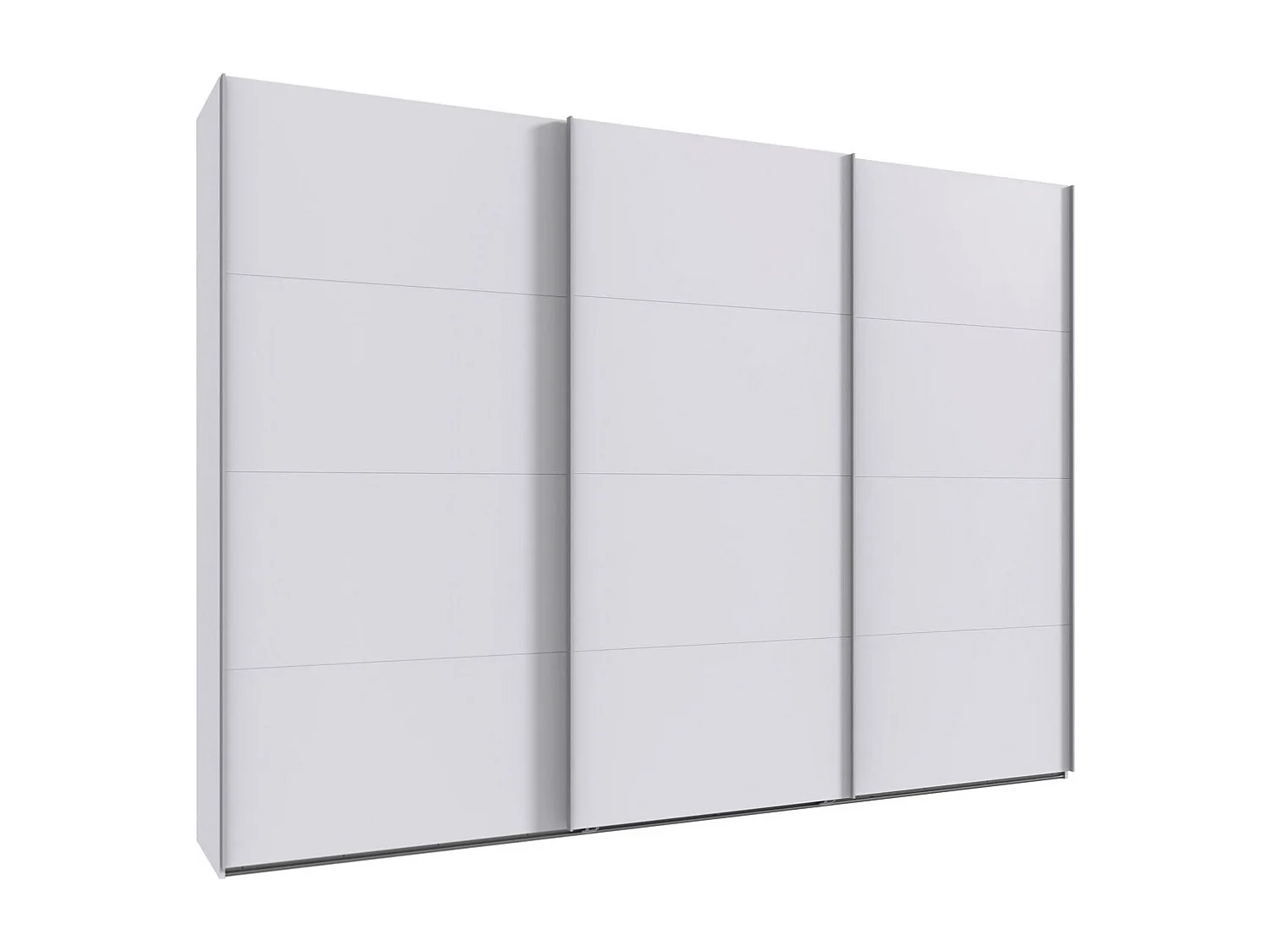 SCHWEBETÜRENSCHRANK Mugano weiß 313 / 65 / 236cm