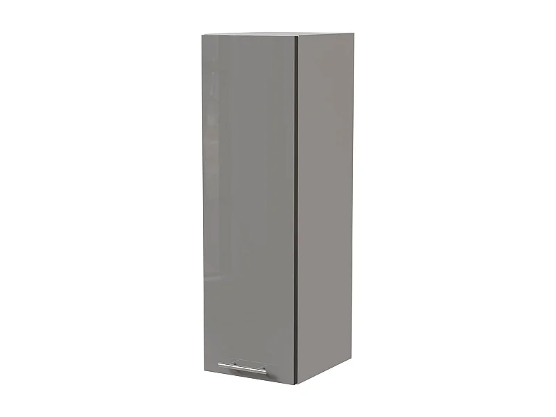 KÜCHENHÄNGESCHRANK Essen W4/20 Grau Hochglanz / Weiß Matt 20 / 32,5 / 96cm
