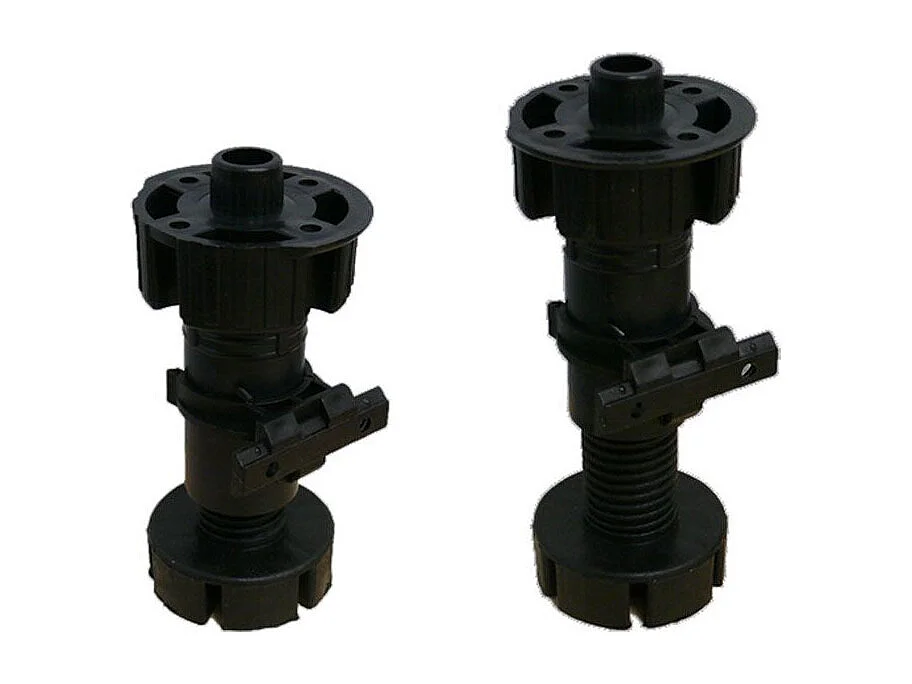 VORRATSSCHRANK Essen D14/DP/60/207 Schwarz Hochglanz / Grau Matt 60 / 59 / 207cm