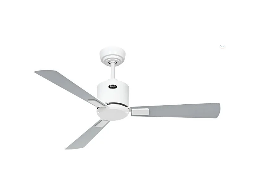 eco neo III 103 ventilateur, wi-fi sans lumière, corps blanc avec pales blanches et grises, casafan