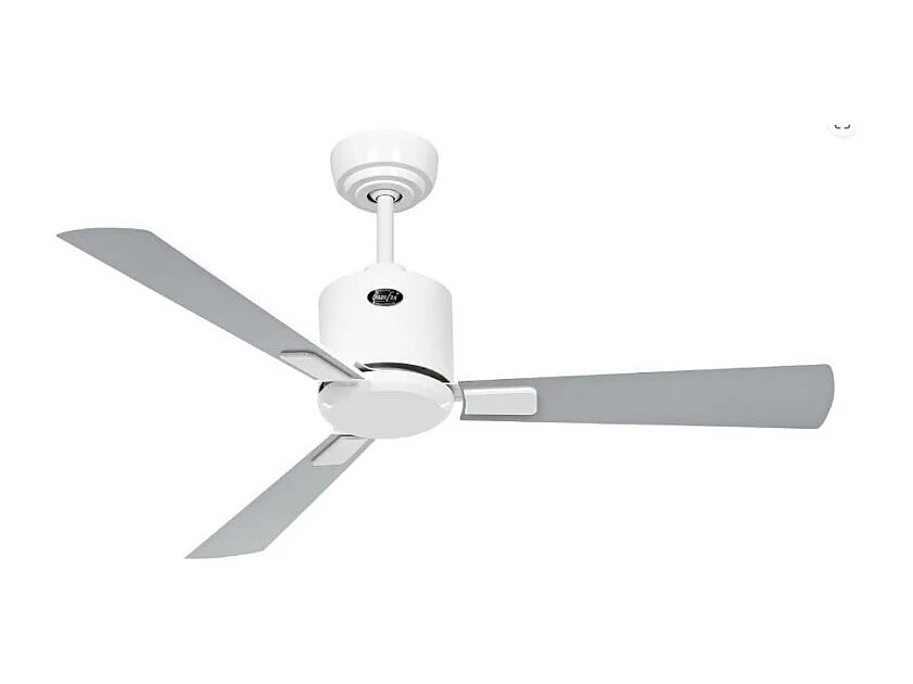 eco neo III 103 ventilateur, wi-fi sans lumière, corps blanc avec pales blanches et grises, casafan