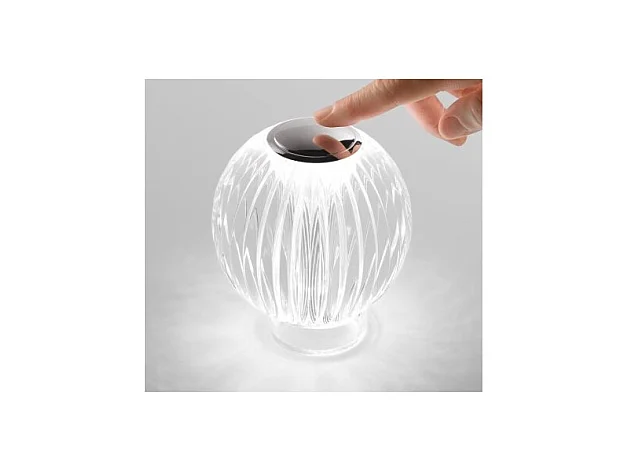 DIAMOND tl1, Lampe acrylique rechargeable, Ideal Lux