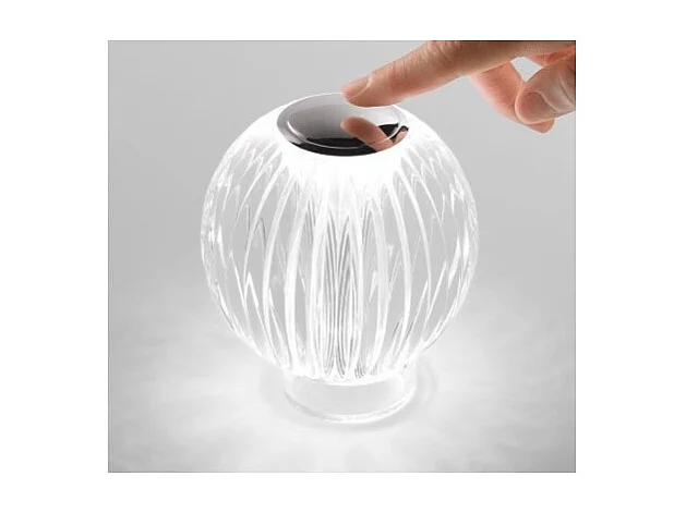 DIAMOND tl1, Lampe acrylique rechargeable, Ideal Lux