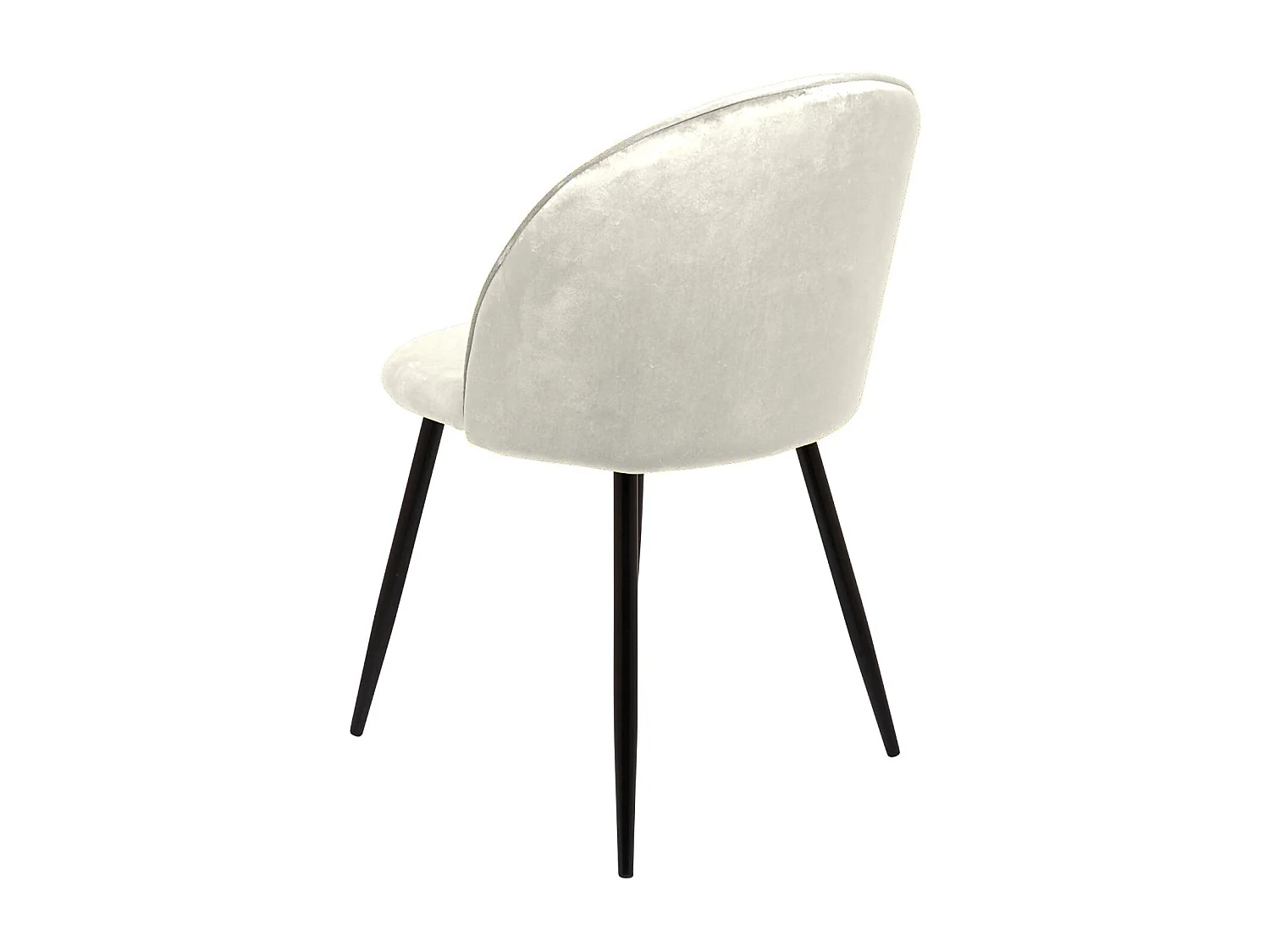 Chaise Achito, 2 Chaises, Noir