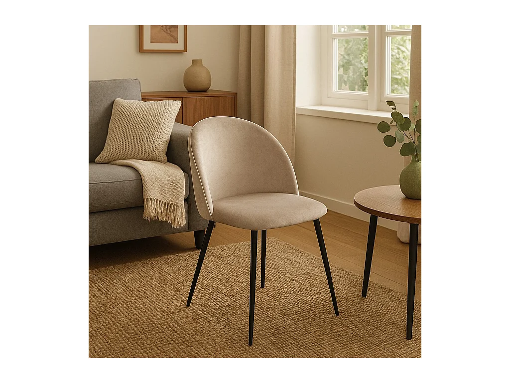 Chaise Achito, une Chaise, Noire