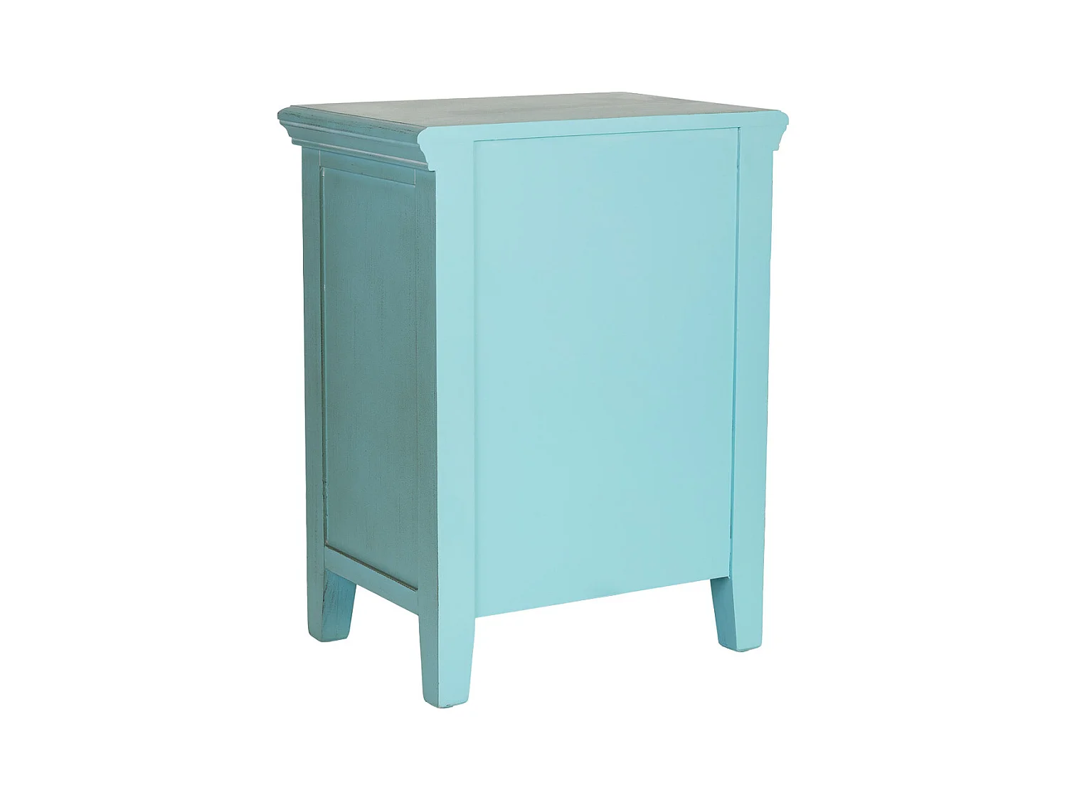 Table de chevet en bois avec 1 porte et 1 tiroir 50x36x66,5 h