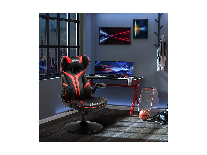 Fauteuil gaming ACTARUS rouge et noir