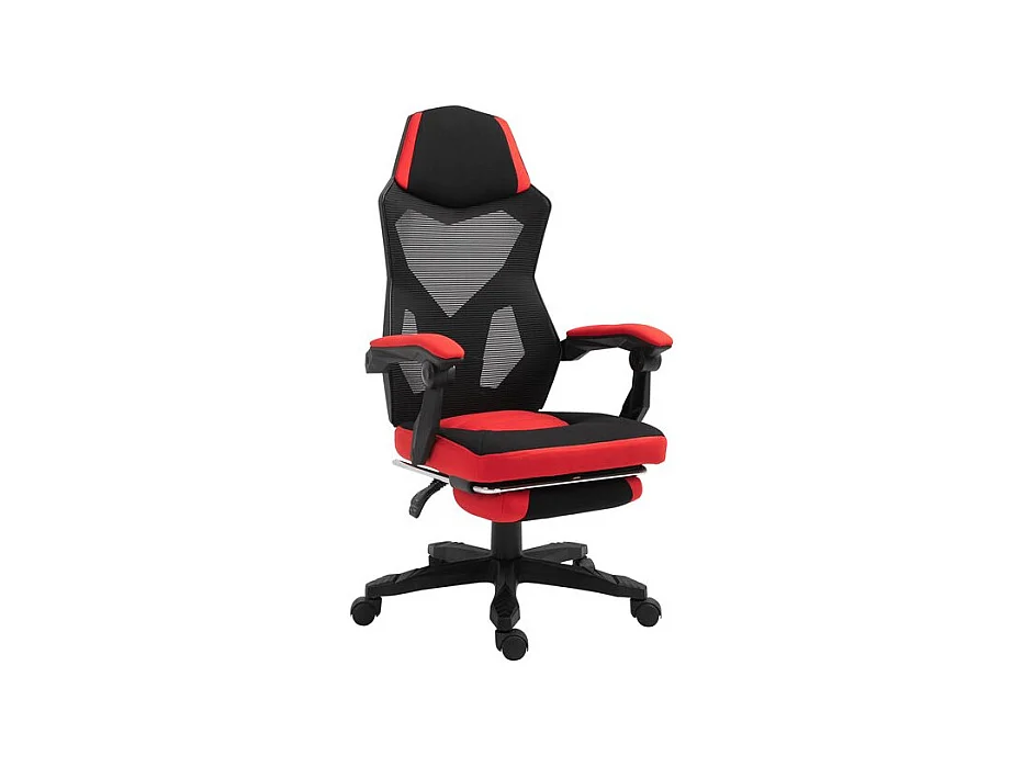Fauteuil gaming inclinable OPTIMUS KING rouge noir