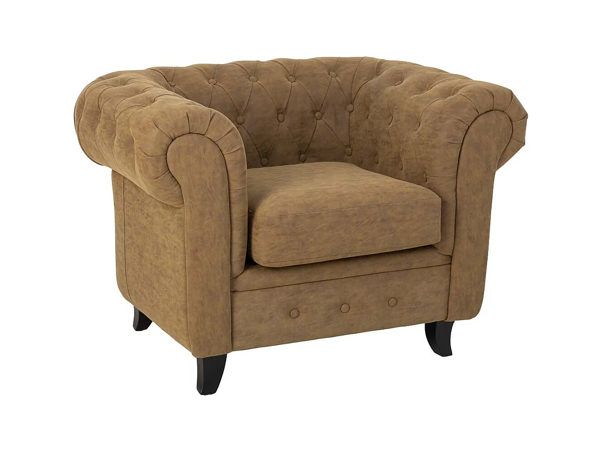 Fauteuil beige 110x81x77 cm