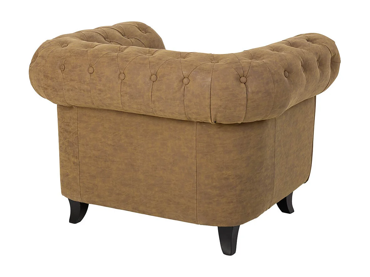 Sillón bege 110x81x77cm