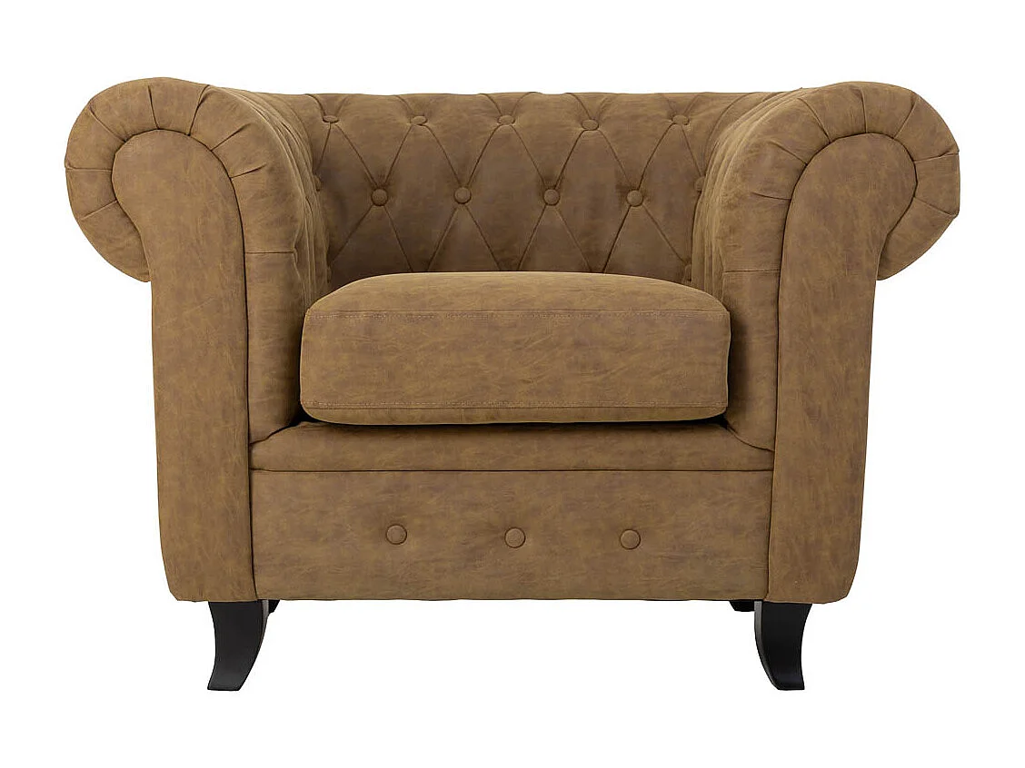 Sillón bege 110x81x77cm