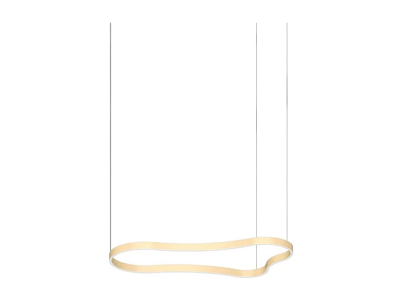 WAVES-2 SP, Suspension en métal doré, Ideal Lux