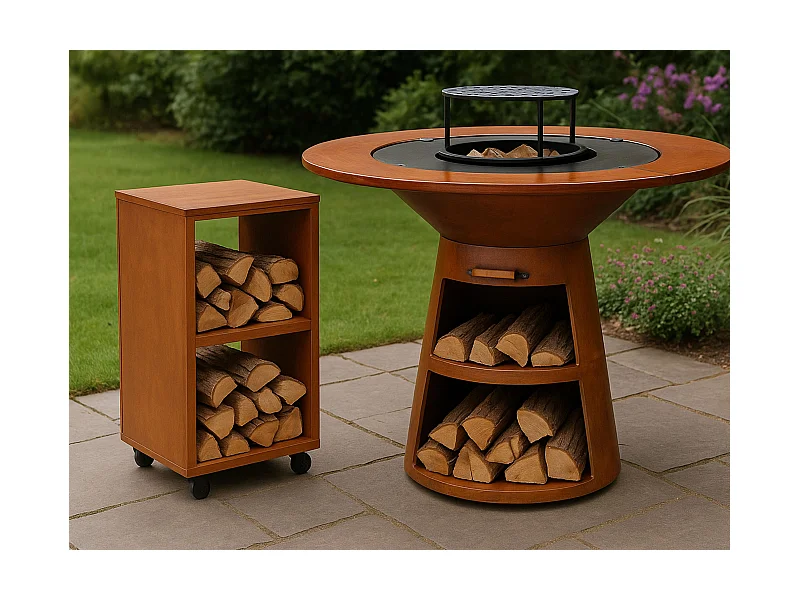 Holzkohlegrill EFP TABLE RACK