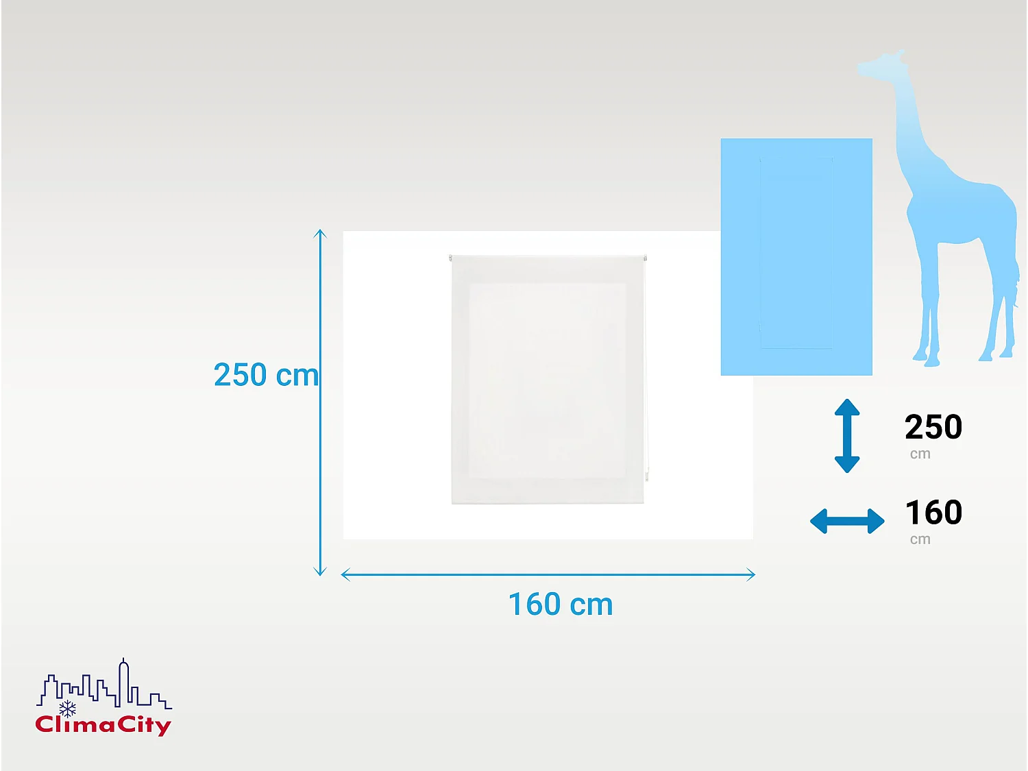 Store enrouleur Polyester Opaque Multicolore