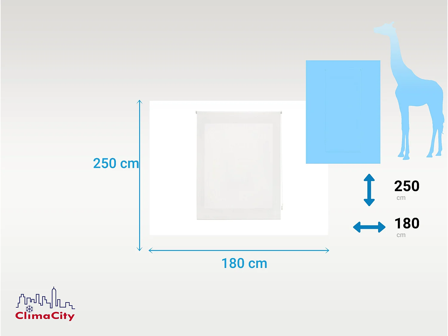 Store enrouleur Polyester Opaque Multicolore