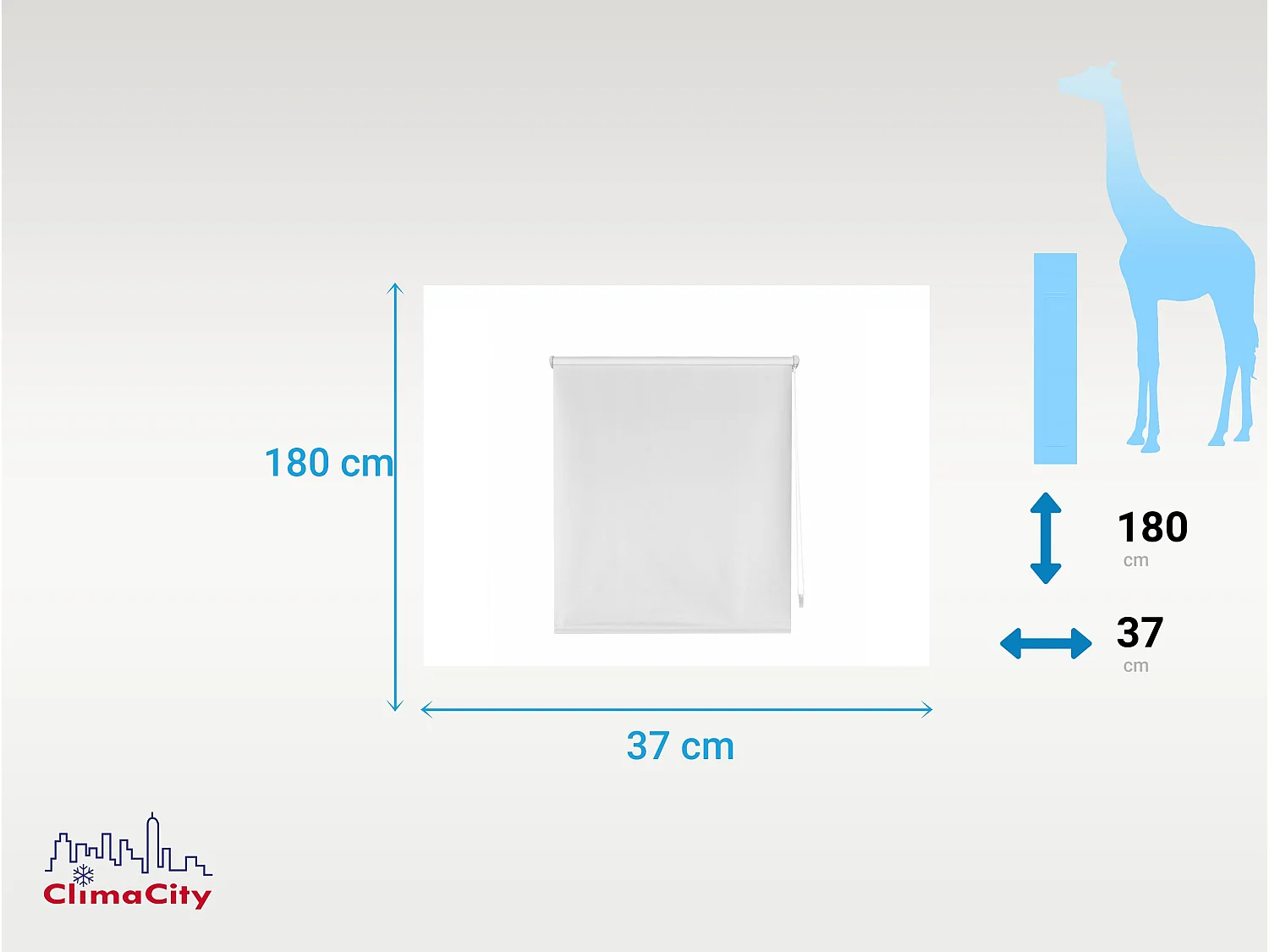 Store enrouleur Easyfix Polyester Opaque Multicolore