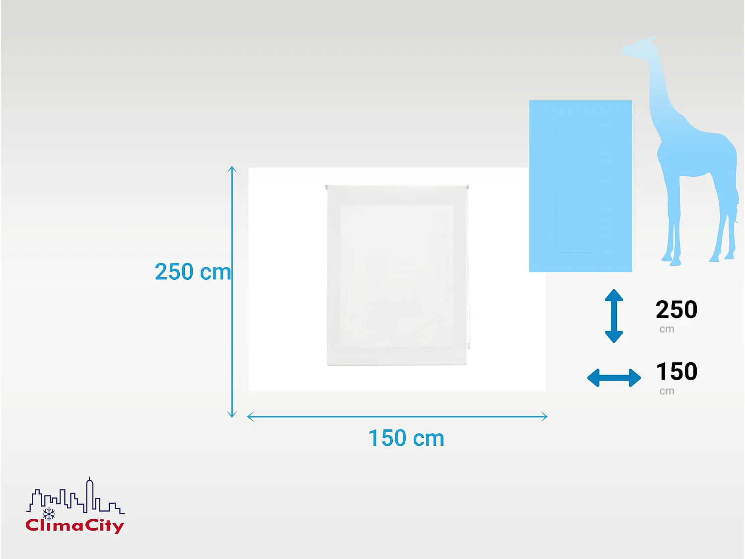 Store enrouleur Polyester Opaque Multicolore