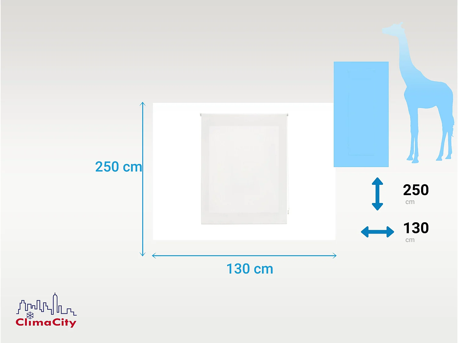 Store enrouleur Polyester Opaque Multicolore