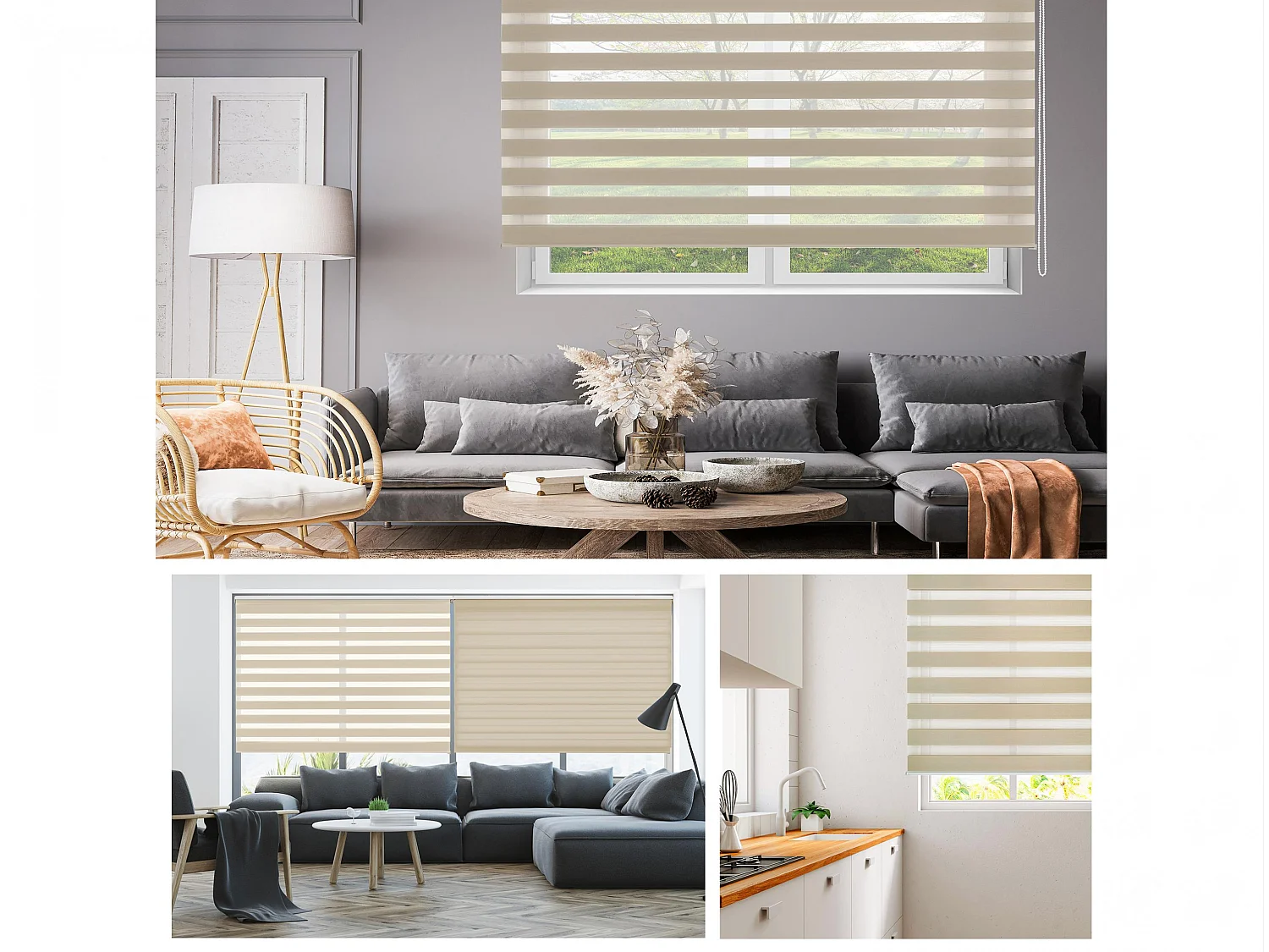 Store enrouleur Polyester Translucide 160x250