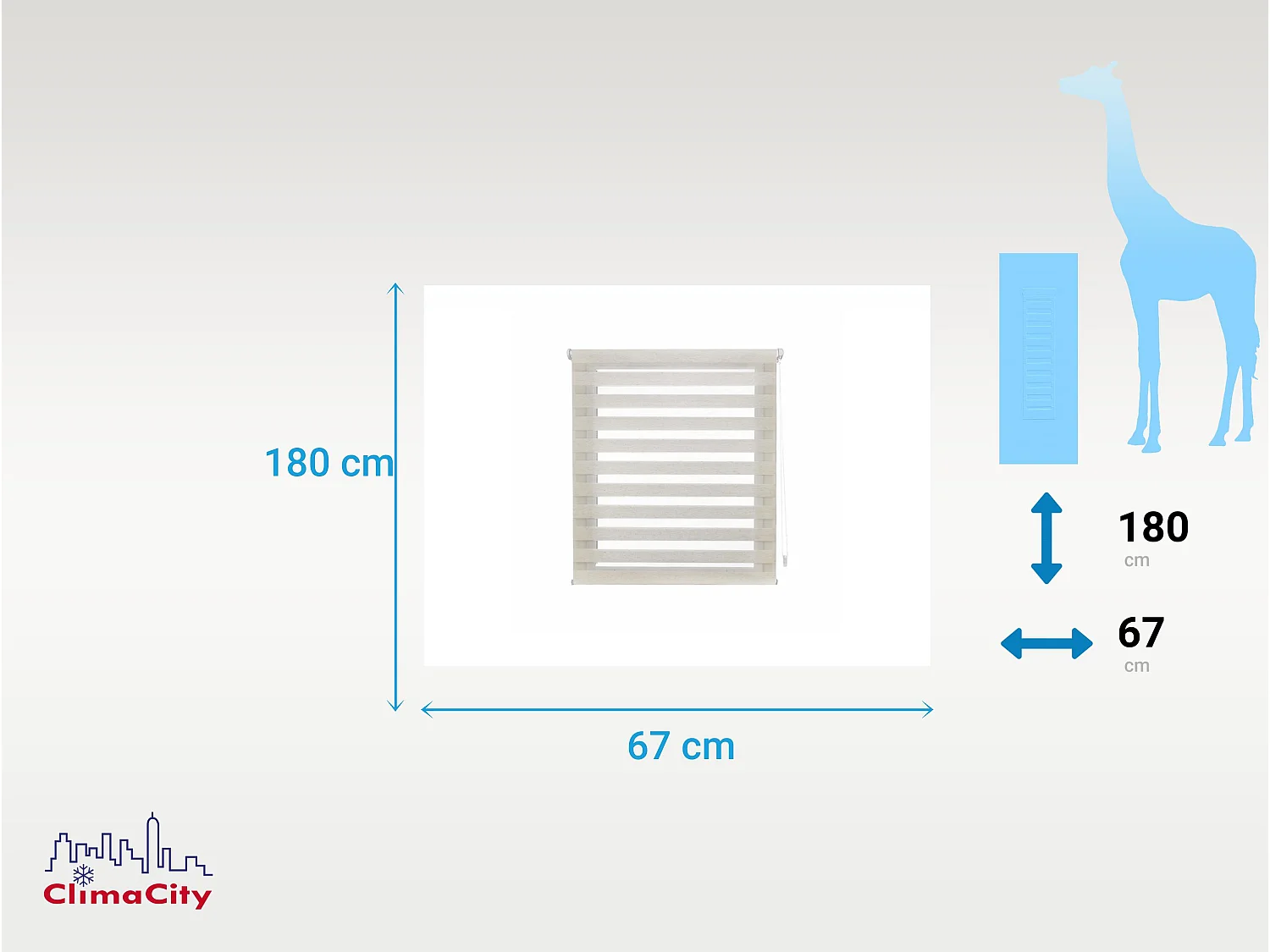 Store enrouleur Polyester Translucide Multicolore