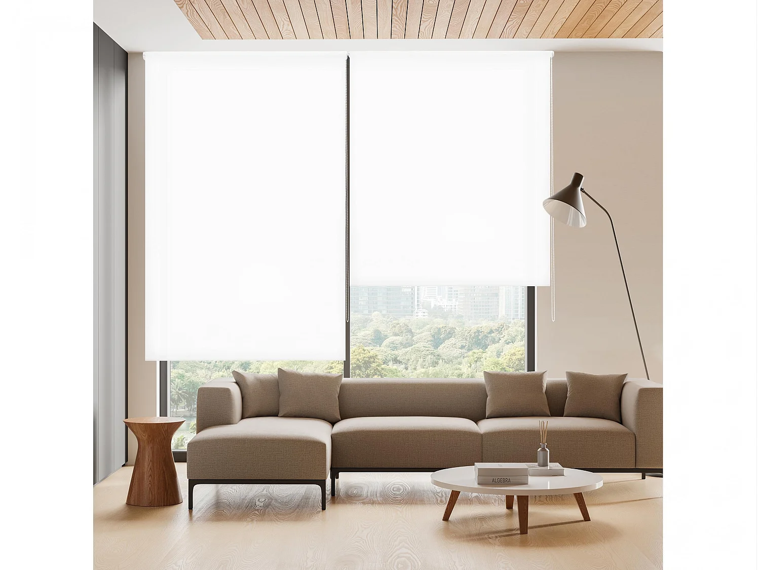 Store enrouleur Polyester Translucide 170x250