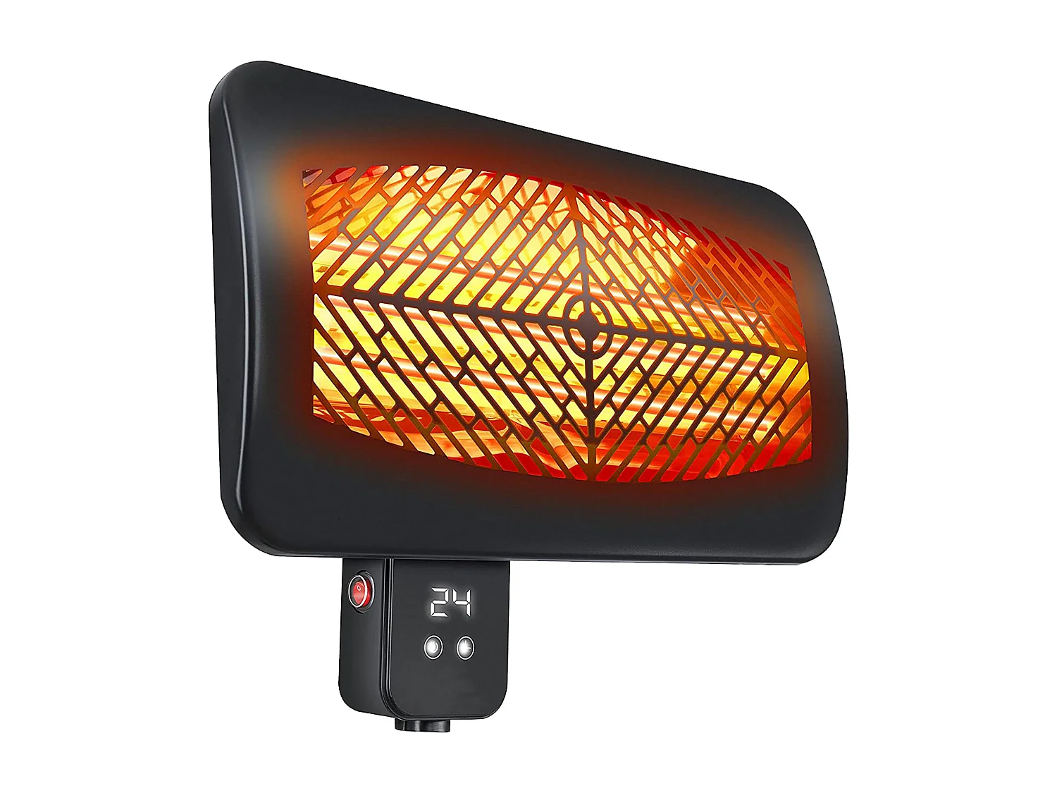 Estufa de exterior digital para pared con mando a distancia