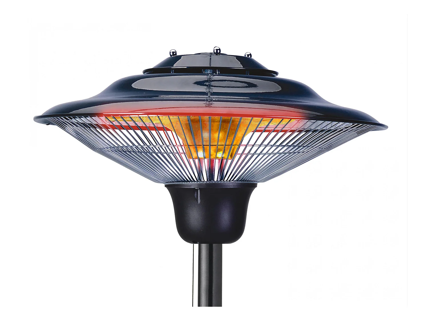 Fornello da esterno con piede a lampione