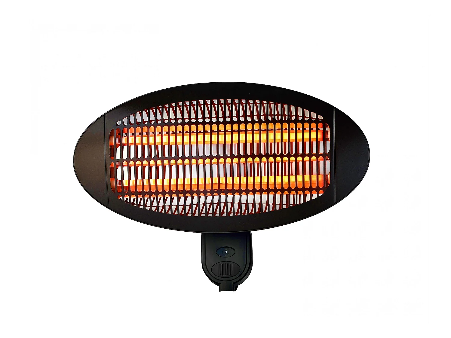 Riscaldatore alogeno da esterno 3 potenze