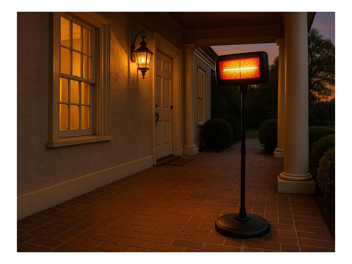 Fornello digitale da esterno con piede e telecomando