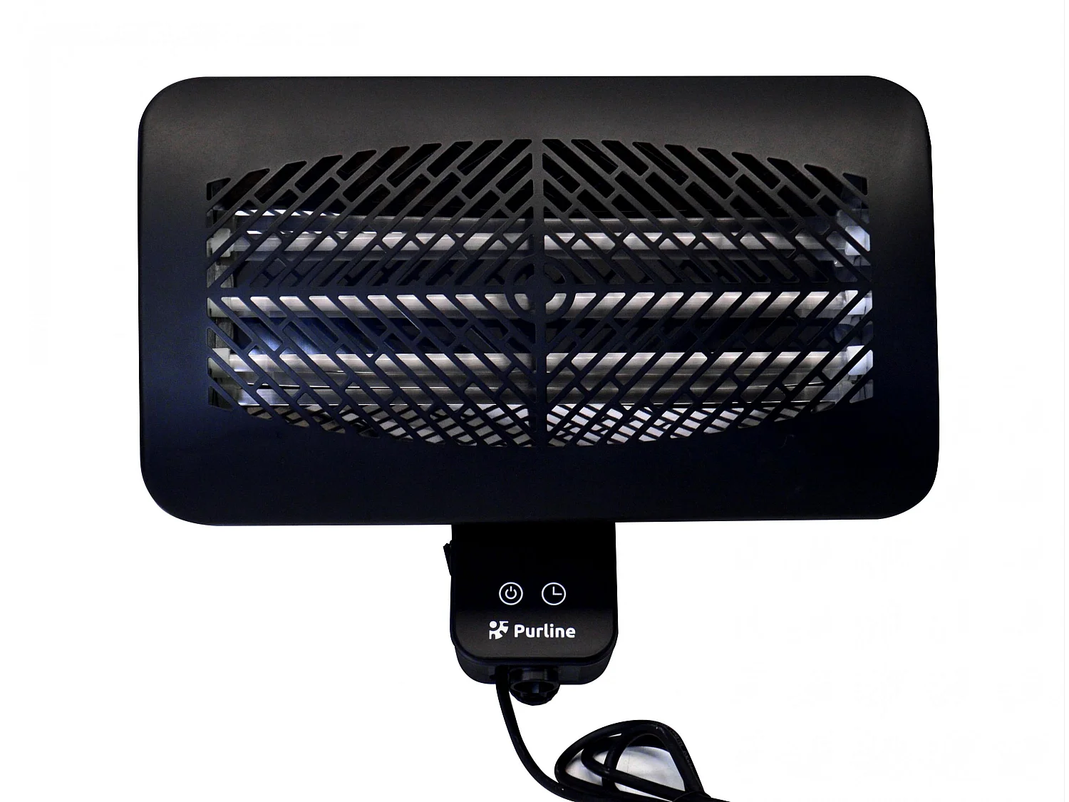 Chauffage quartz numérique d'extérieur avec pied et télécommande