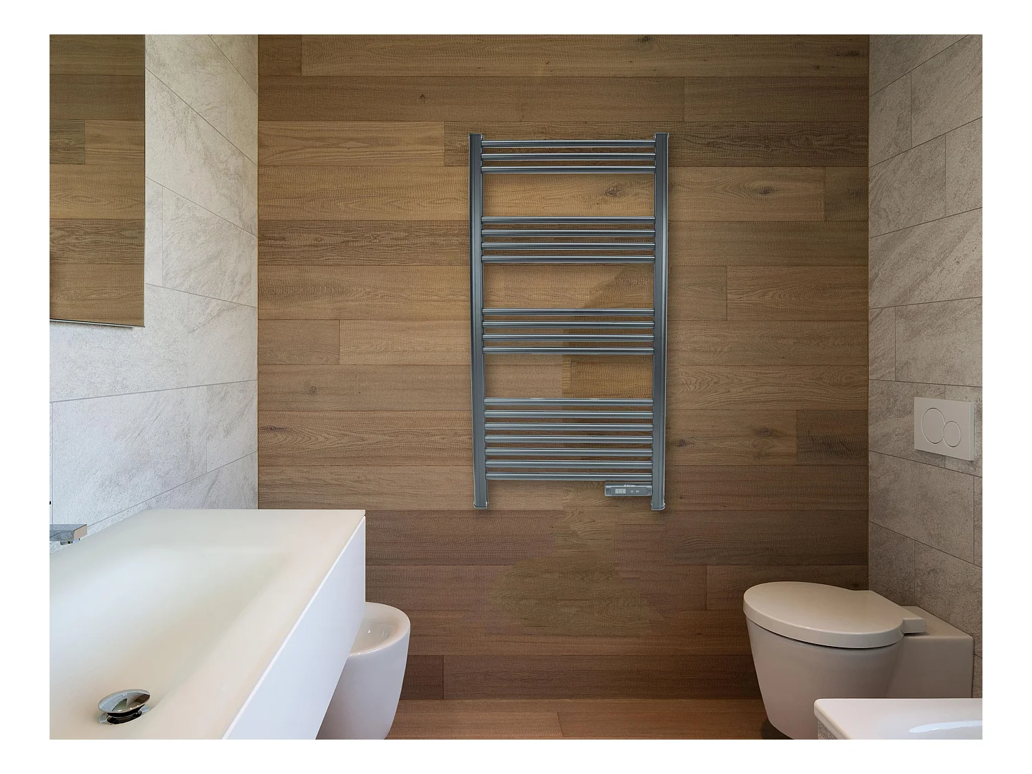 Sèche-serviettes avec minuterie 500W