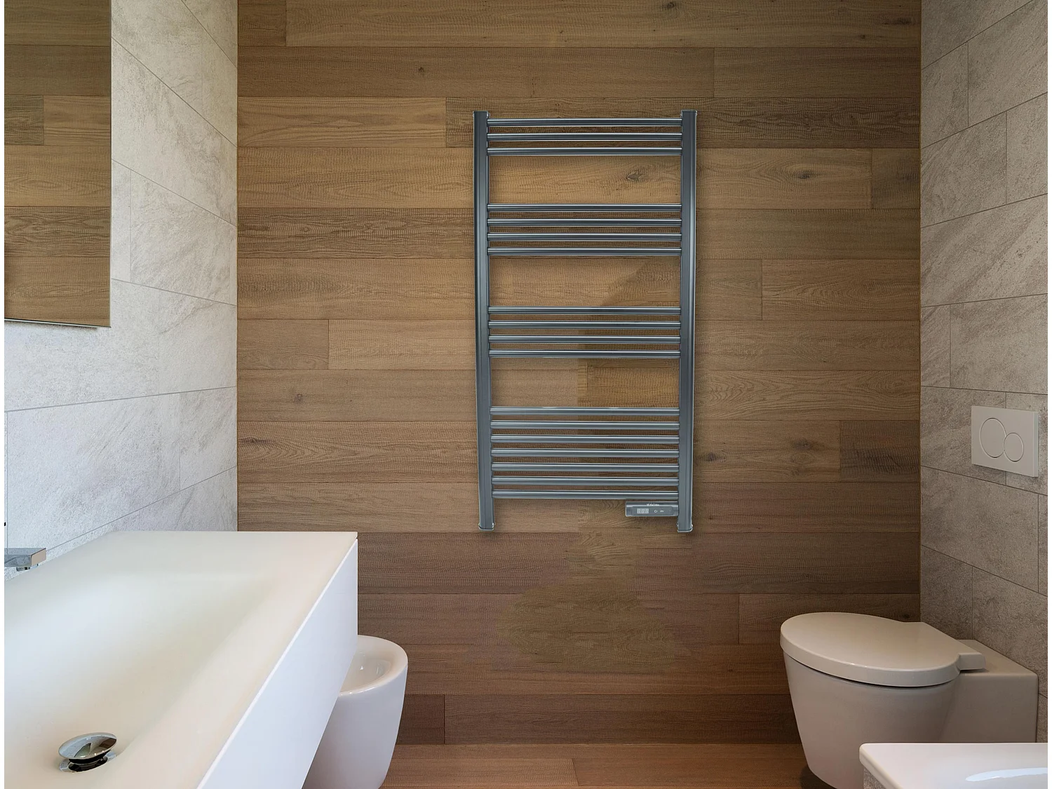 Sèche-serviettes avec minuterie 500W