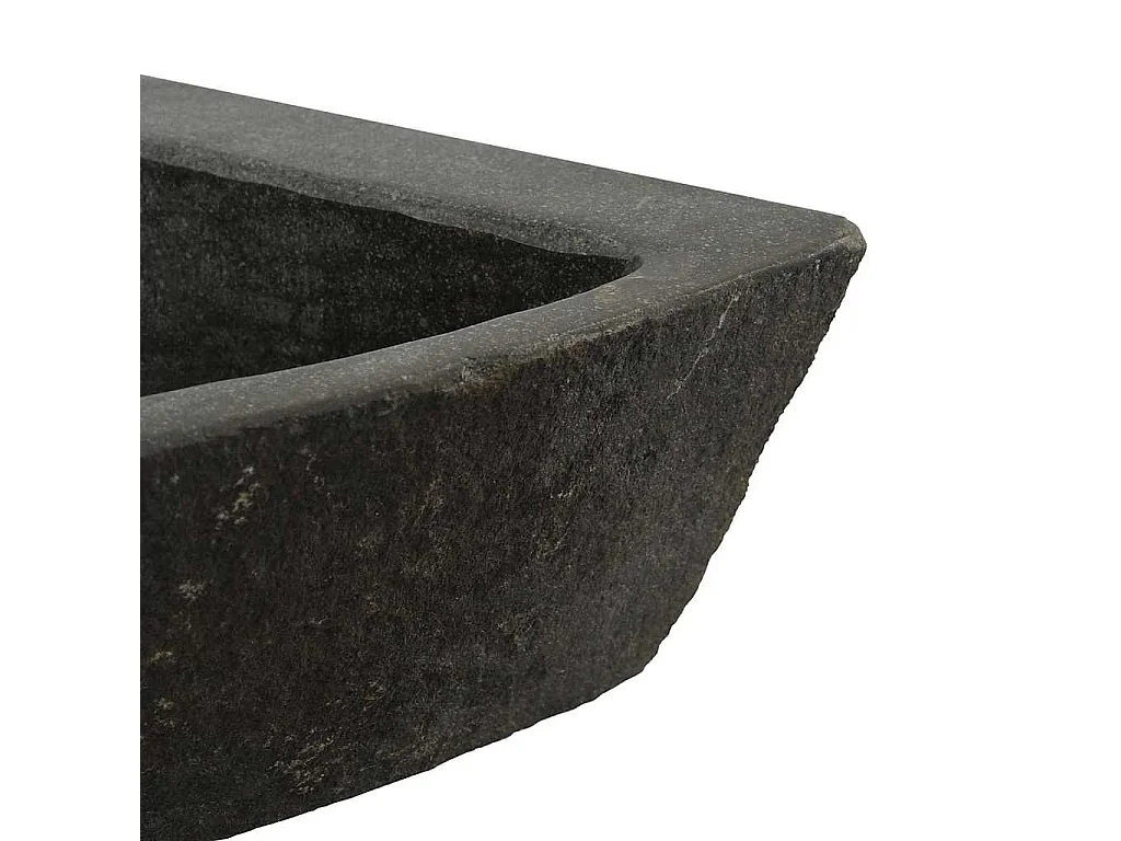 Lavabo | Bassin d'angle suspendu au mur Gris (38-45) x (38-45) x 12 cm