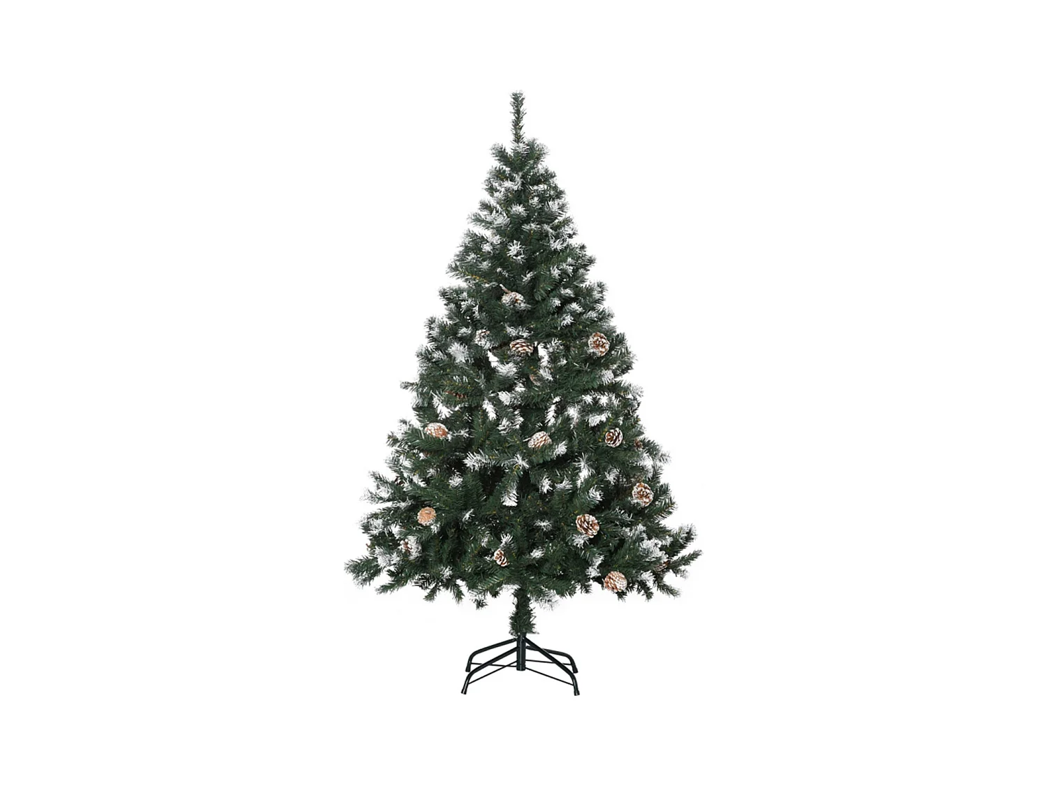 Weihnachtsbaum mit 676 Zweige und 41 Zapfen Künstlichen Weihnachten Tannenbaum 180 cm
