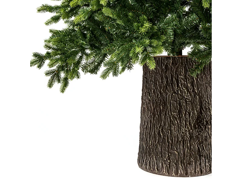 Árvore de Natal "Rena" com tronco moderno incluído em PE efeito Real Touch 240 cm de altura