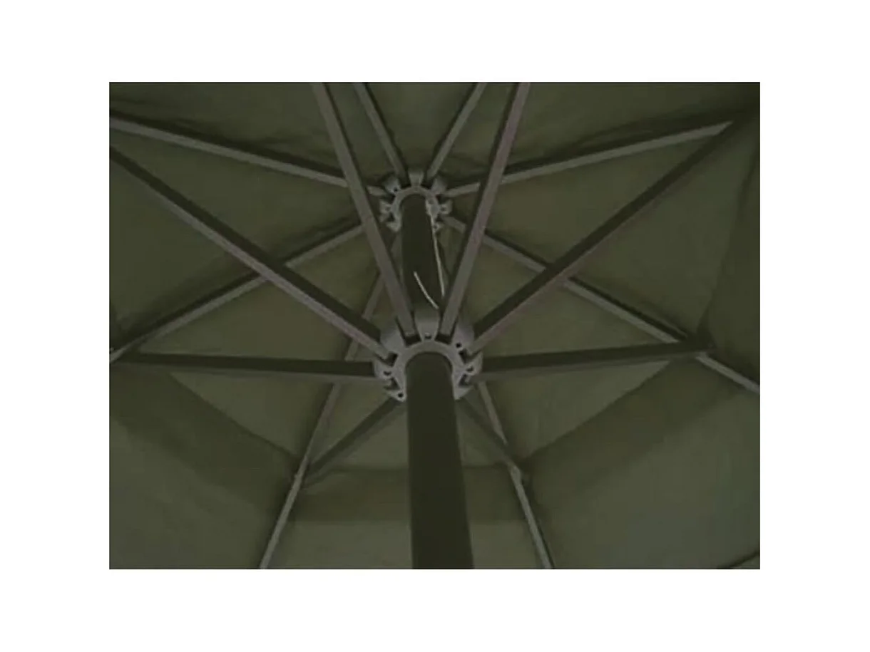 Parasol de jardin-Parasol vert aluminium 500 cm