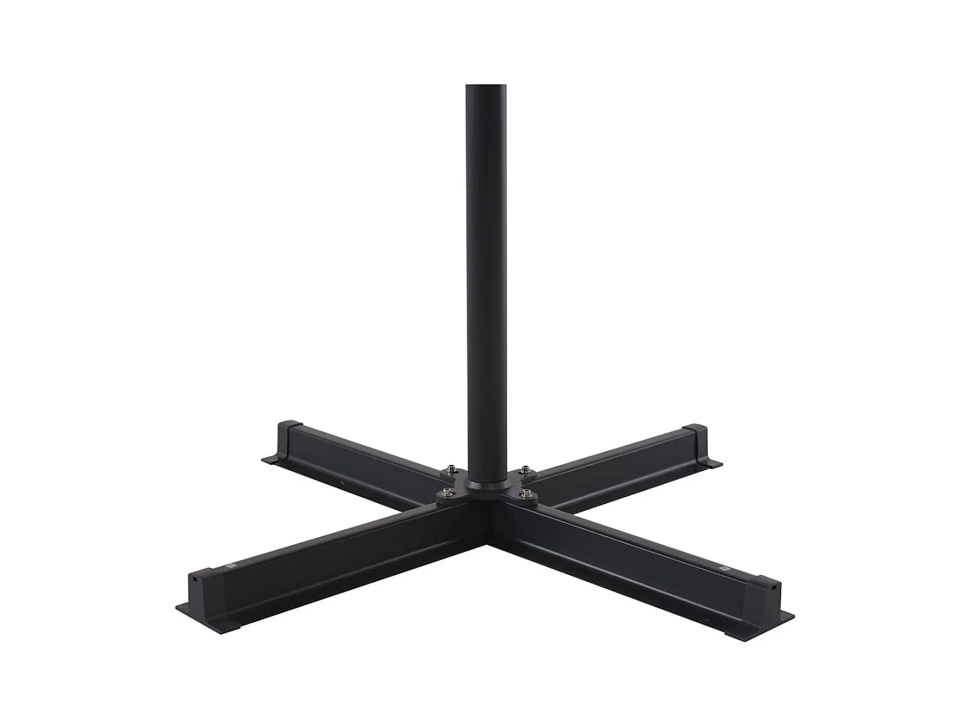 Parasol d'extérieur | Parasol de jardin avec mât en aluminium 500 cm anthracite