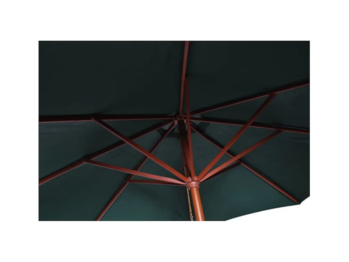Parasol de jardin-Parasol Vert 258 cm