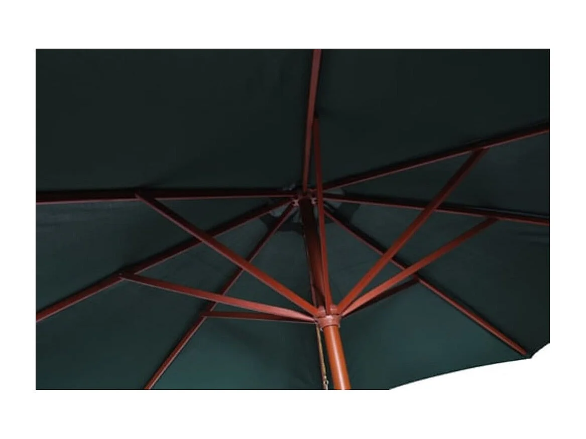 Parasol de jardin-Parasol Vert 258 cm