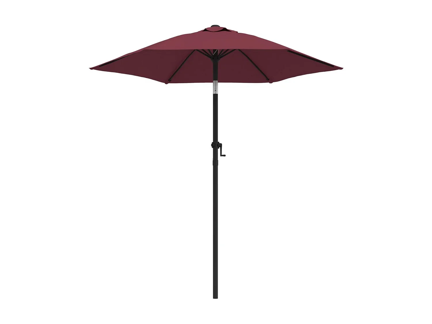 Parasol de jardin-Parasol Bordeaux 200x224 cm Aluminium