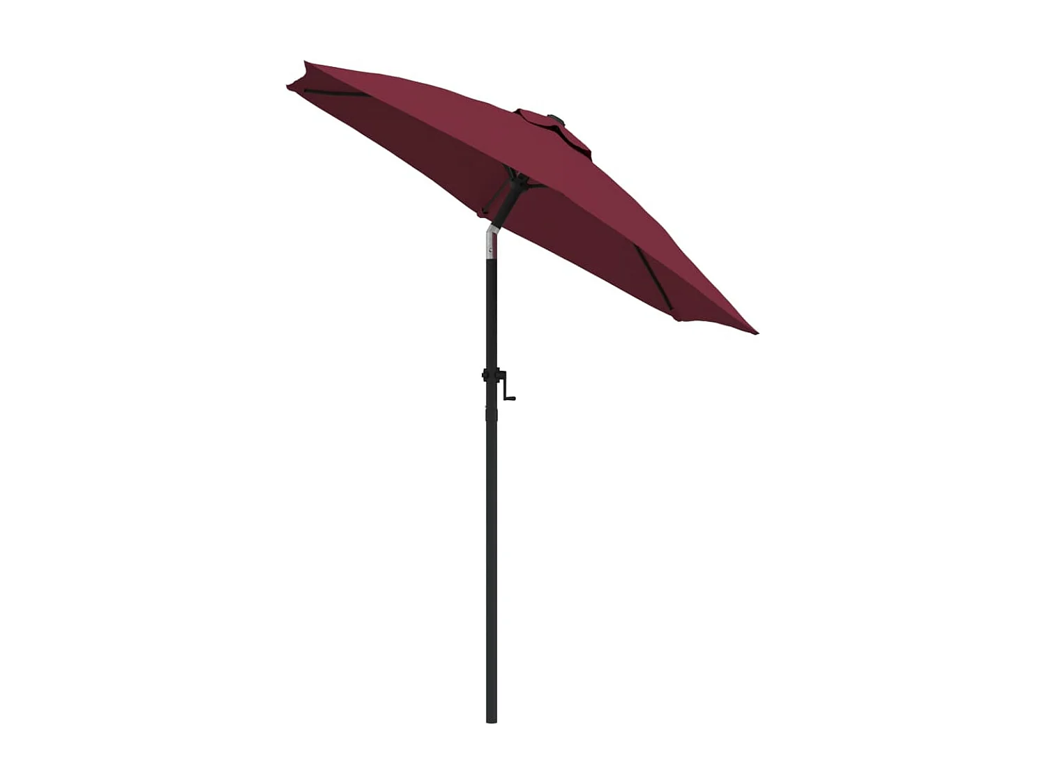 Parasol de jardin-Parasol Bordeaux 200x224 cm Aluminium