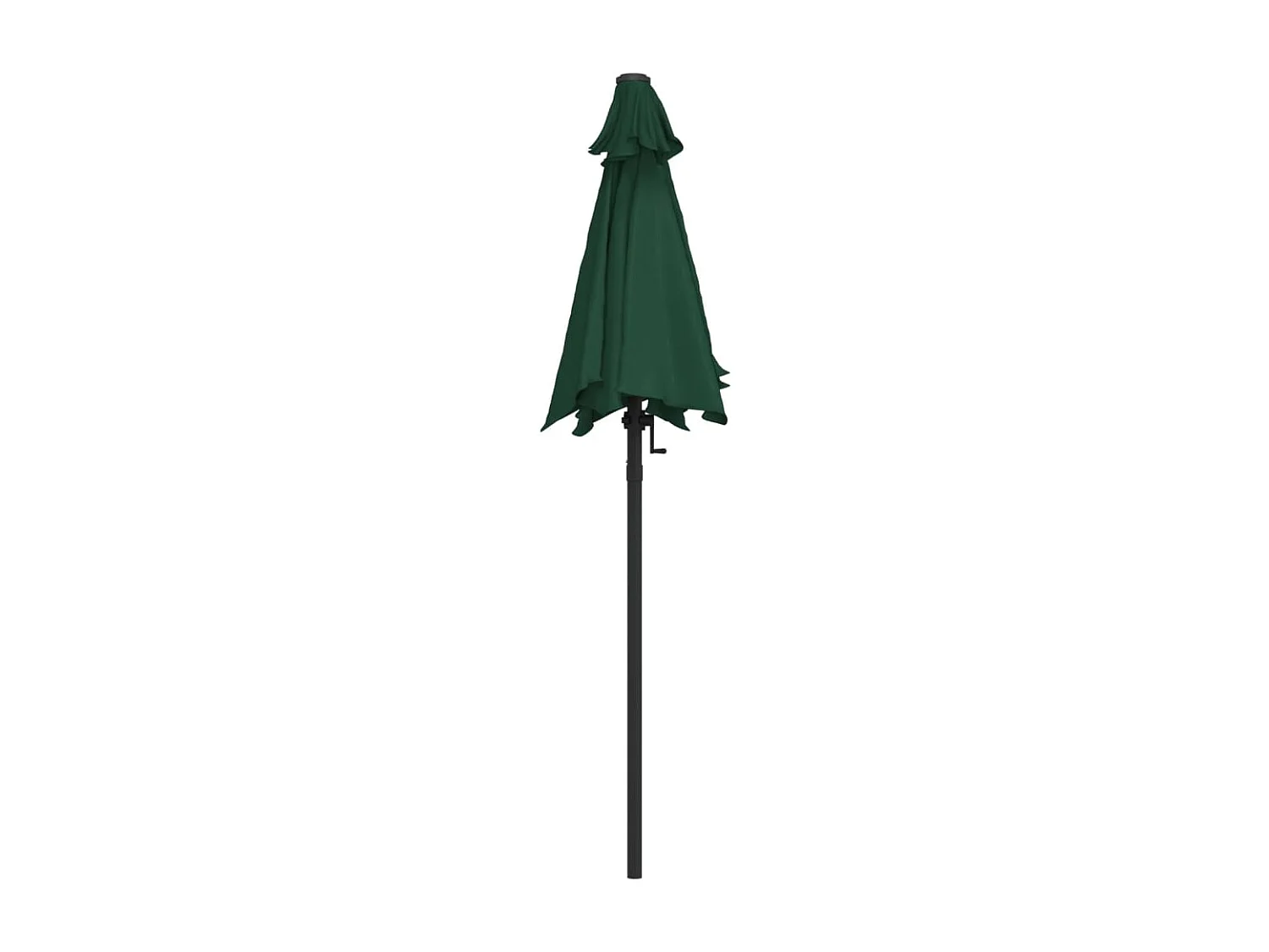 Parasol de jardin-Parasol Vert 200x224 cm Aluminium